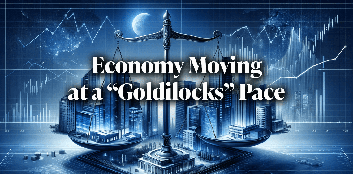 Economy moving at a "goldilocks" pace. Professor Siegel for WisdomTree Prime January 8th 2024